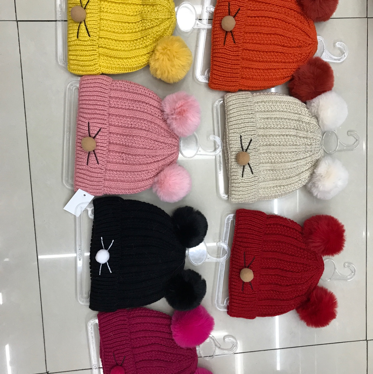 Double ball children's cap thumbnail
