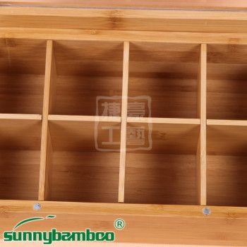 Sen Ding, a manufacturer of wooden tea boxes and wooden gift tea packaging boxes, specializes in the production of tea gift boxes details Picture