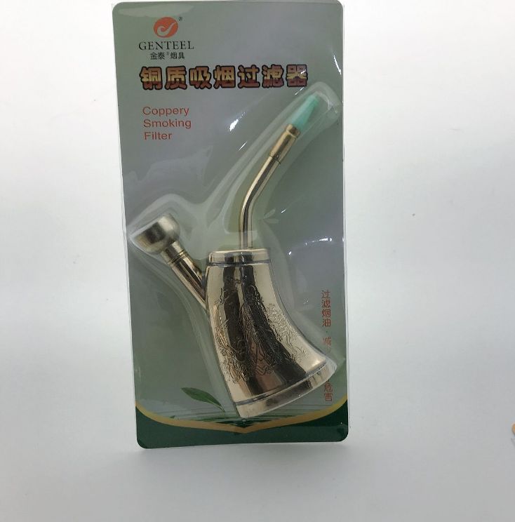 水烟壶全套水烟筒水烟斗纯铜加厚白铜复古老式水烟袋烟丝多重过滤详情图5