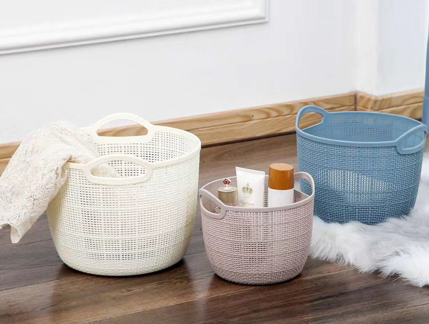 8025家用新款手提篮浴室脏衣篮浴室篮