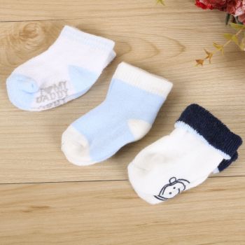 Full fleece children's socks baby socks details Picture