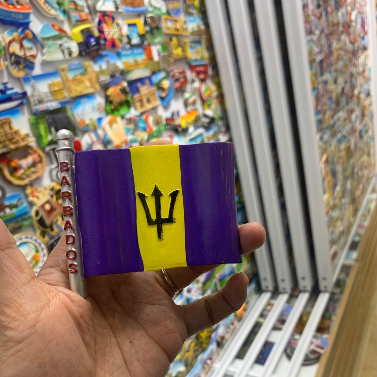 国旗冰箱贴/树脂冰箱贴/国家冰箱贴细节图