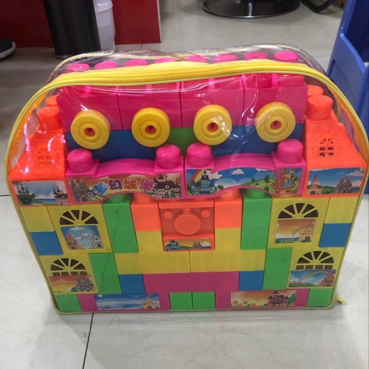 Jinpeng Toys Building Block Toys Children's Educational Building Block Toys 906 Building blocks Application Scenario