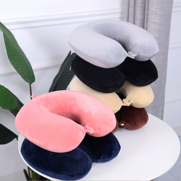 U-shaped pillow with slow recovery memory cotton neck Pillow travel pillow Office nap Neck Pillow Gift thumbnail