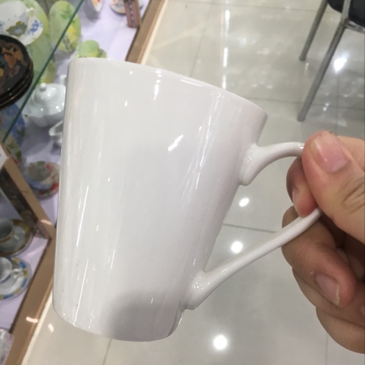 White Tire Mug
