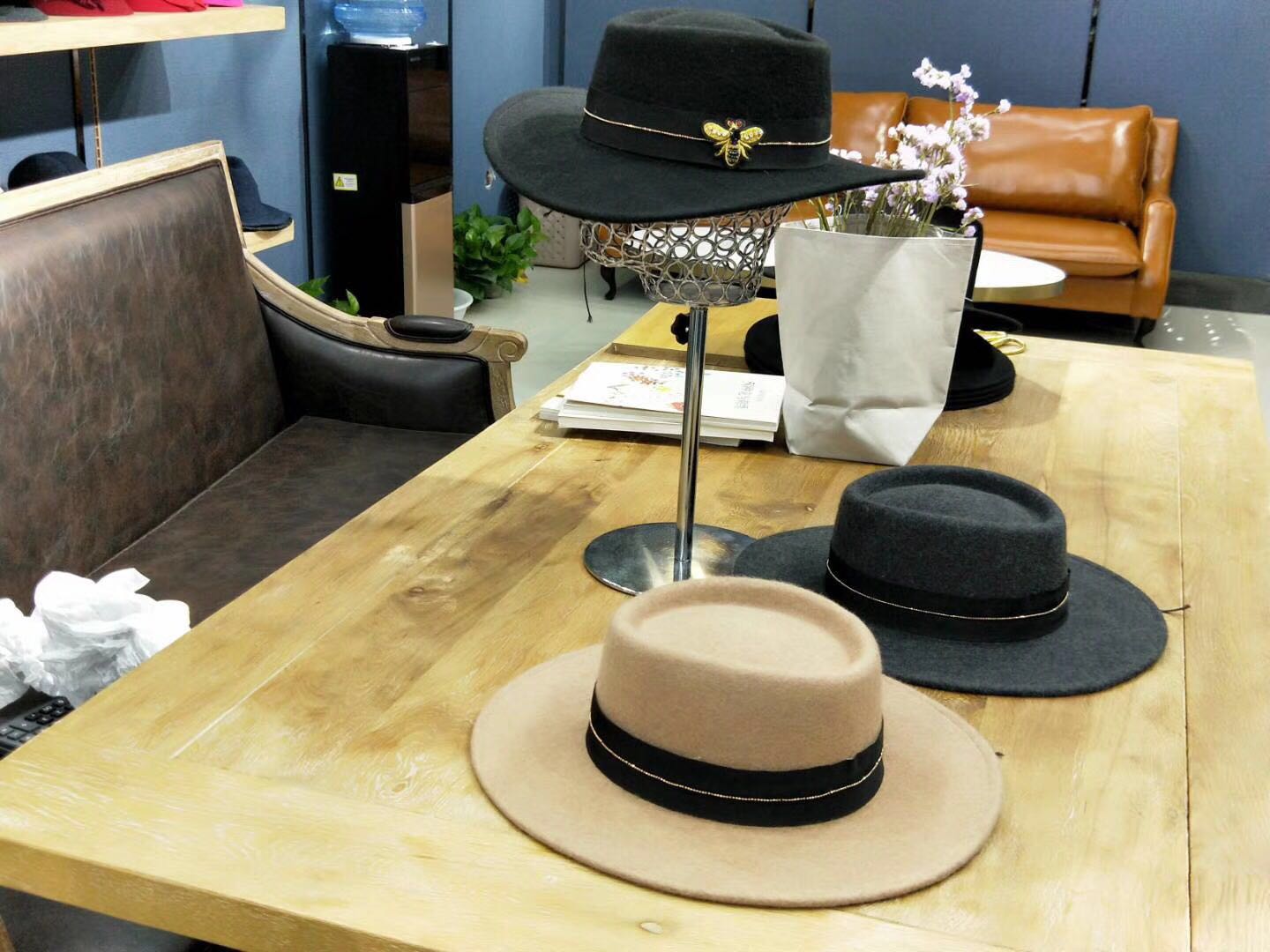 Woolen styling hat