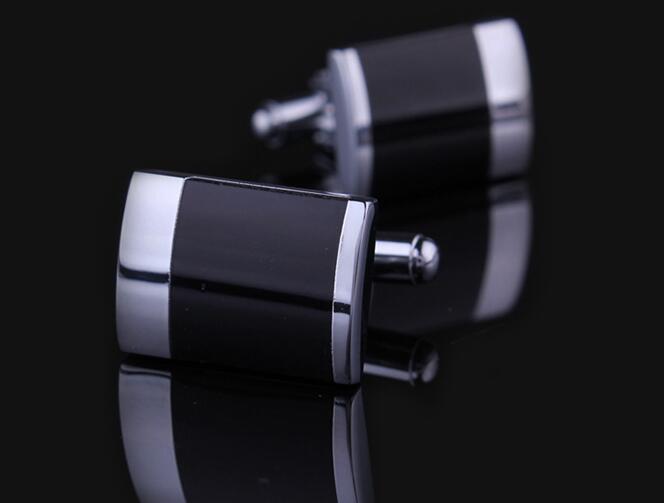 Enamel cufflinks detail image 1