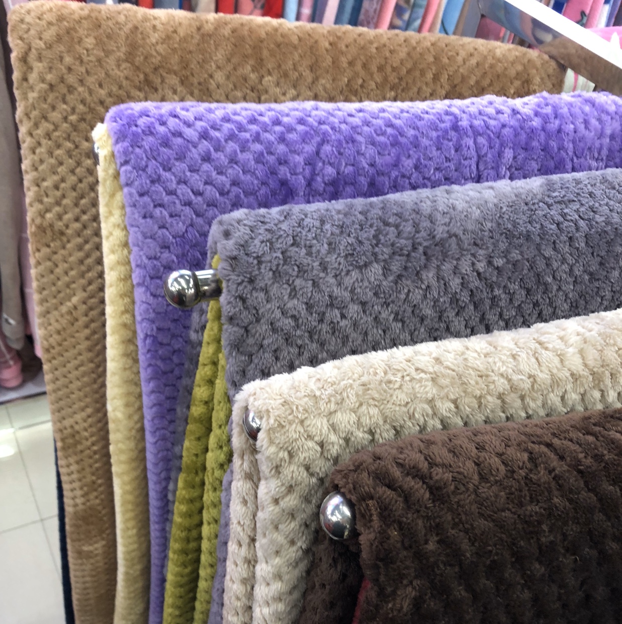 Beibei Velvet Plain Color Blanket High-End Atmosphere Comfortable Skin Friendly High-Quality Double Blanket