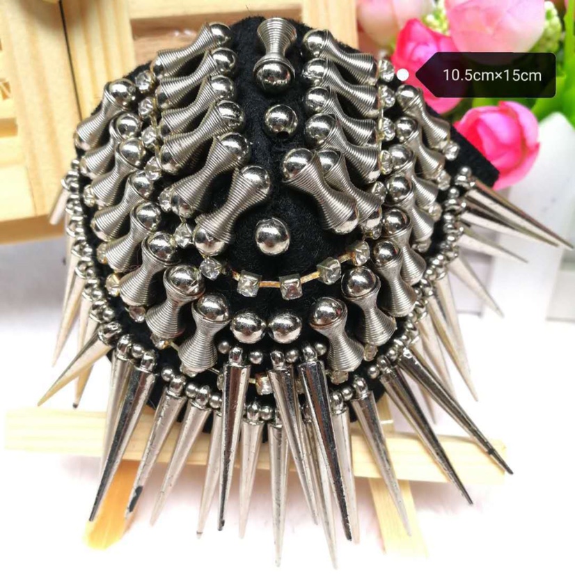 Spot Wholesale Exquisite Hand-Beaded Epaulette Bag Decoration Clothing Accessories To Figure Custom Specification drawing