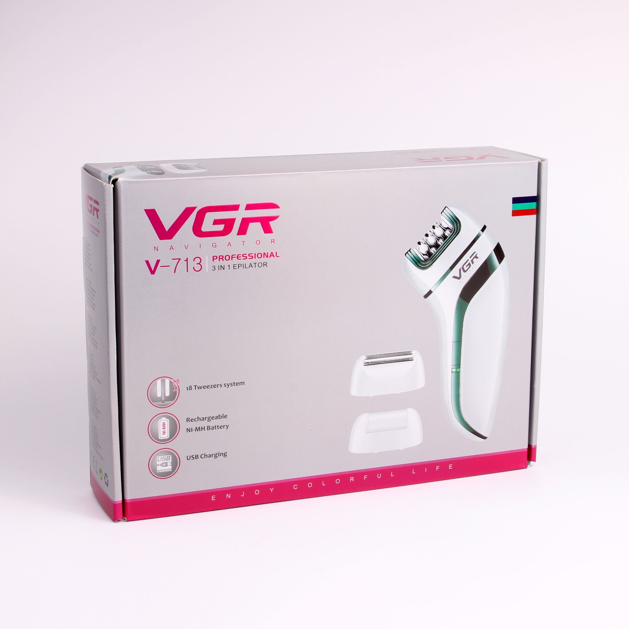 V-168 家用电动理发器 男士发型修剪器理发剪 充电指示灯 详情图1