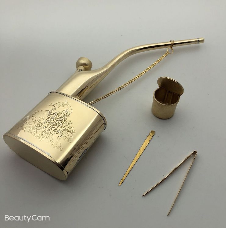 大号铜 精品两用型过滤水烟壶/水烟斗/水烟袋/老寿星款男士礼品详情图1