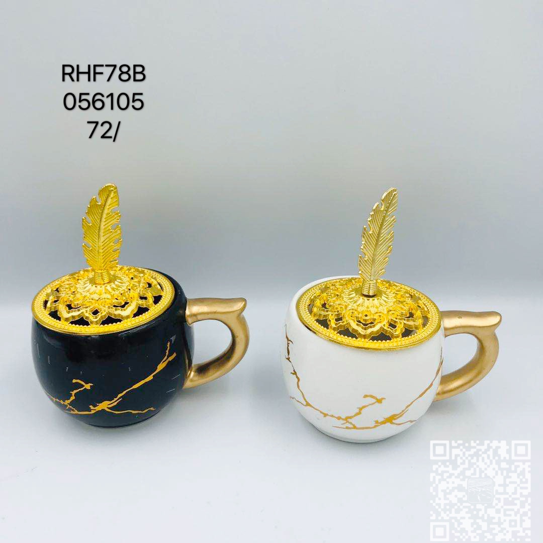Ceramic incense burner, iron piece handicraft articles RH78A thumbnail