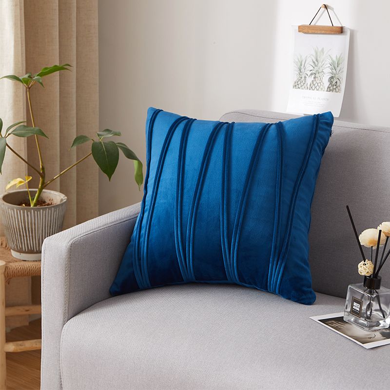 北欧现代纯色抱枕靠垫沙发办公室大靠背长腰枕床头抱枕套详情图16