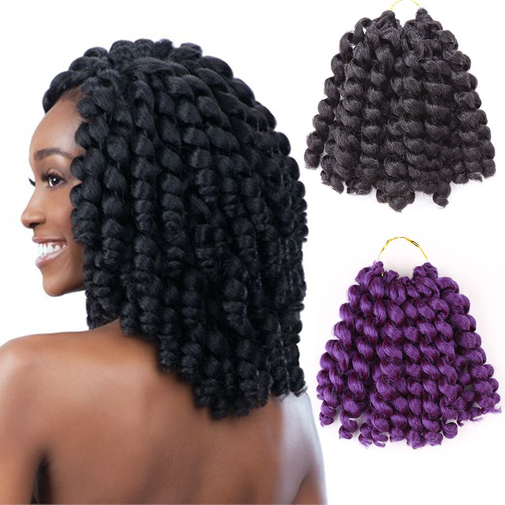 A big seller of black braids, the spring braid Wand Wand Curl 8, the wig extensions thumbnail