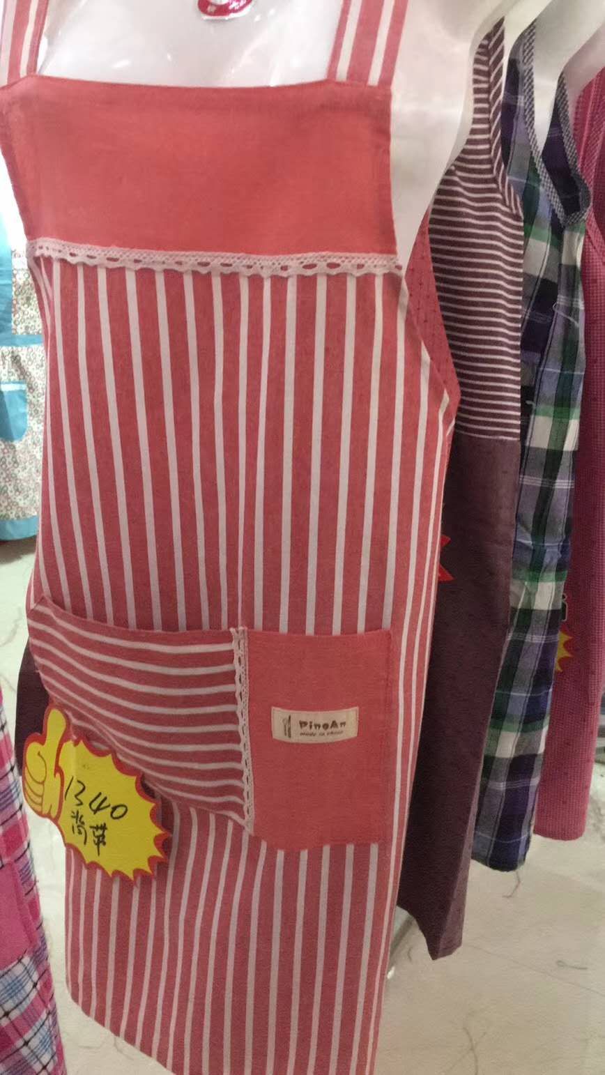 Cotton checkered apron Application Scenario
