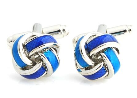 Flower-shaped cufflinks
