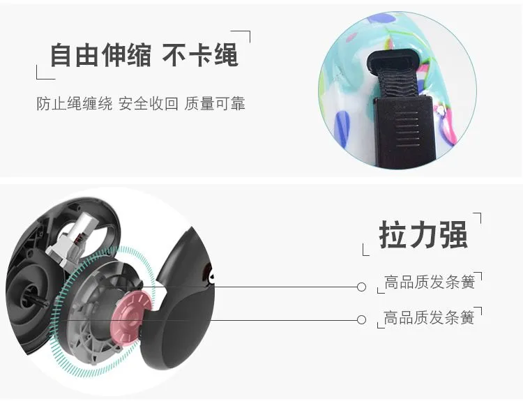 Factory wholesale of pet leashes, retractable, colorful, portable dog leashes and automatic leashes detail image 4