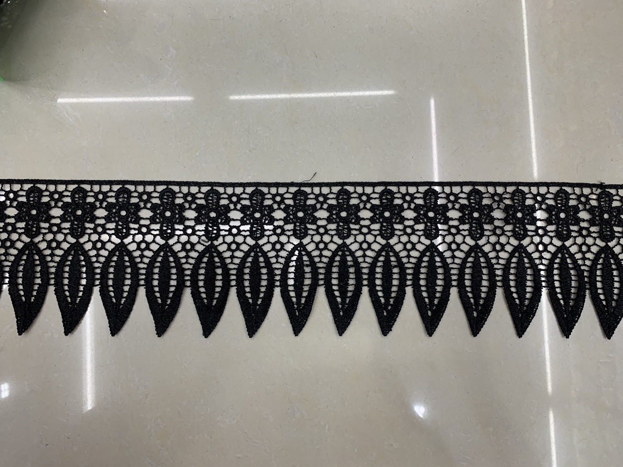 Guangdong Polyester water-soluble Lace JR185# Specification image