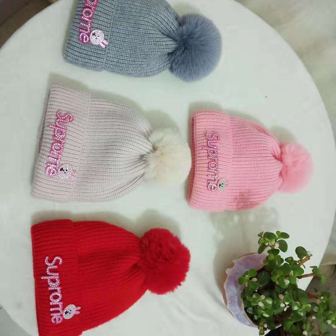 Beautiful High-End Children's Woolen Hats