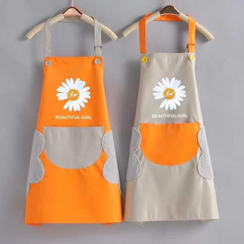 Thickened waterproof Daisy apron