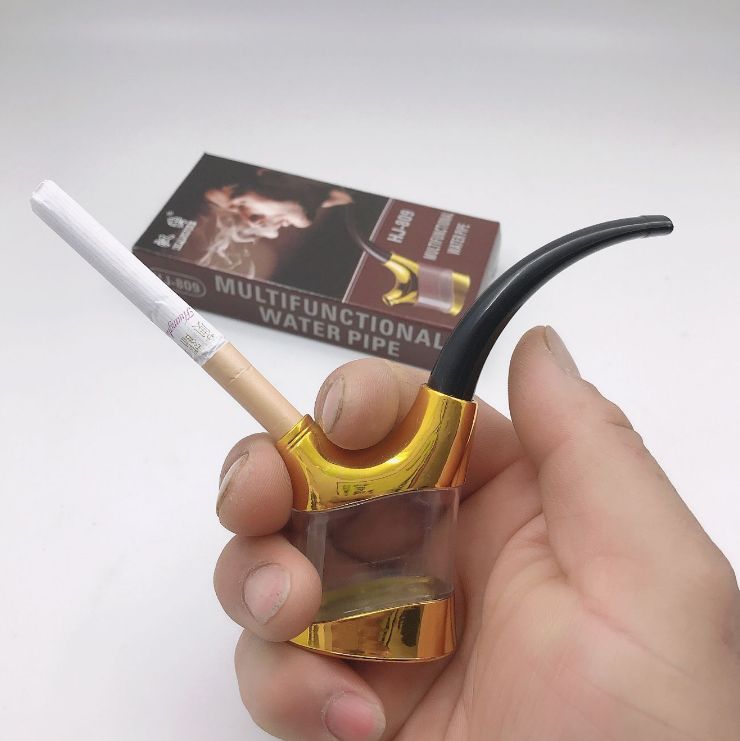汉爵809水烟壶烟斗水烟筒袋锅双重循环过滤个性创意老式男士便携详情图3