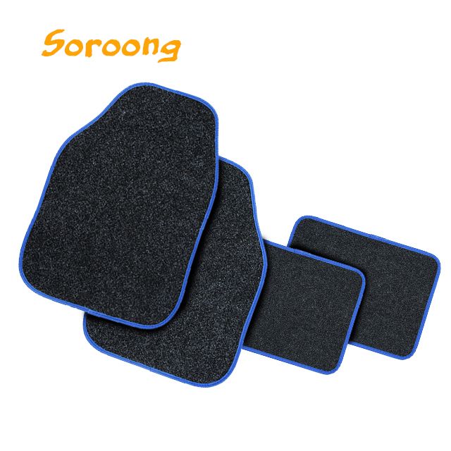 The floor MATS of the universal car carpet are hung relatively low details Picture