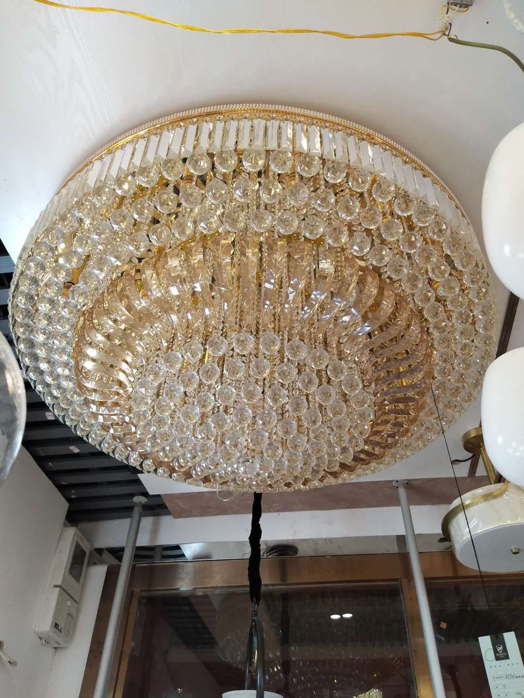 Lámpara de cristal 8350/1200Cm lámpara de techo villa hotel hogar personalizado hermosa atmósfera detail image 1