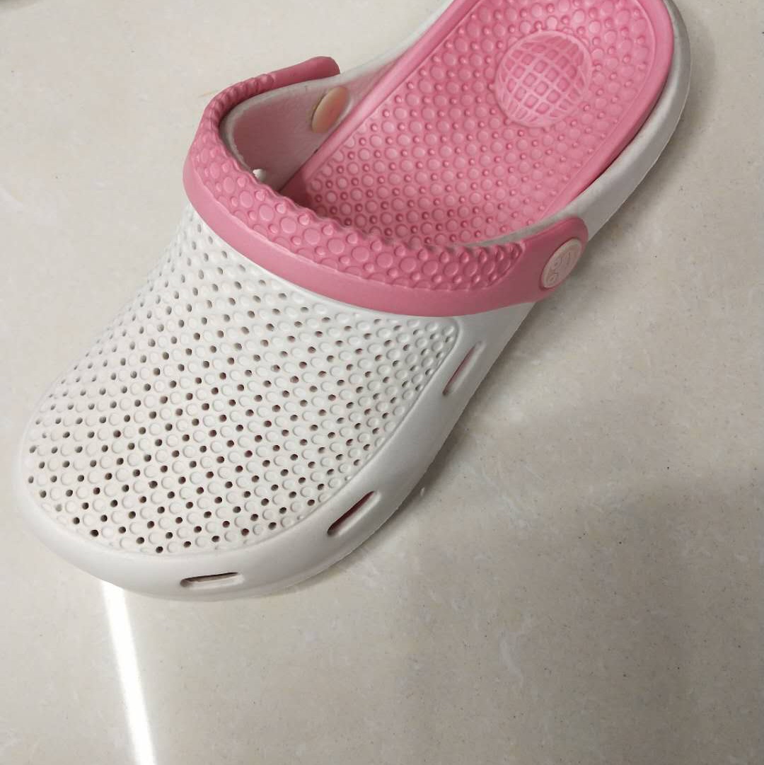 Two-color garden women's slippers