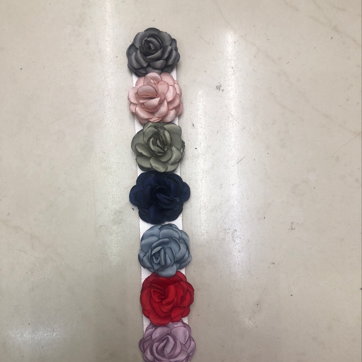 头饰韩版小号烧边花朵