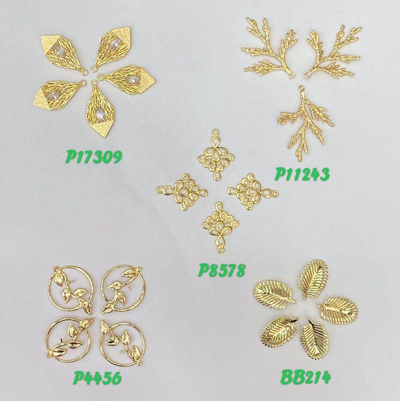 厂家直销p8578树叶挂件细节图