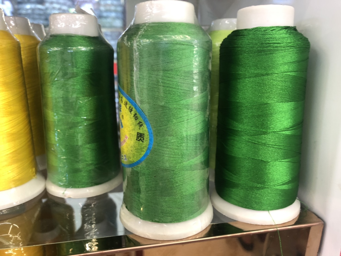 120/”D/2绣花线绿色