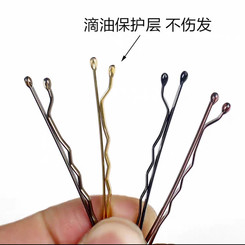 Cross-Border Boxed Gold Clip Hair Card Korean Version Drop Oil Hair Care High-Grade Hair Accessories Headdress Steel Wire Clip Application Scenario