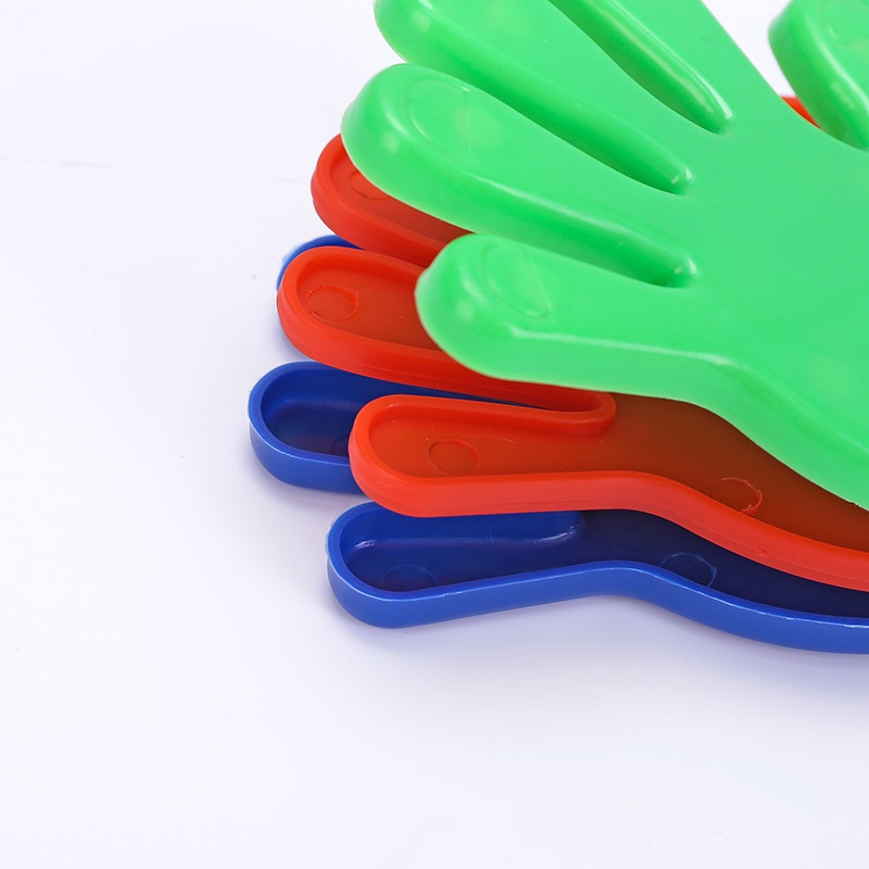 LIGO customized plastic hand claps with colorful national flag advertisements for the World Cup fans' cheering props Item Picture