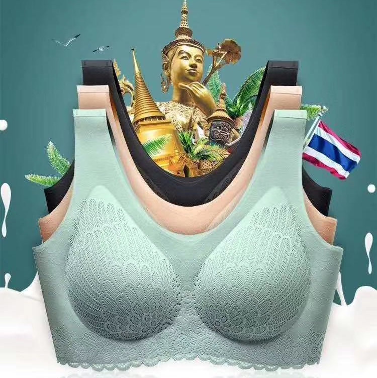Shantou City East Zhou Tai Knitting Factory Europe And America Sexy Cotton Comfortable One-Piece Underwear Without Trace Wrap Chest