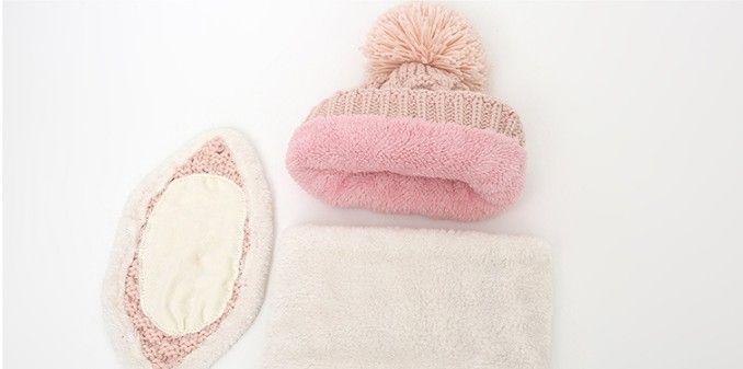 Hat gloves mask hat multicolor 245