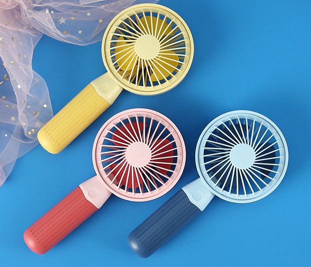 2020 New mini handheld fan, USB charging, popular fan, portable, ultra-quiet student fan detail image 2