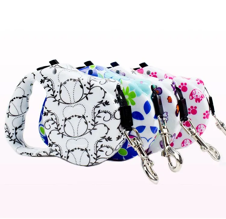 Factory wholesale of pet leashes, retractable, colorful, portable dog leashes and automatic leashes detail image 9