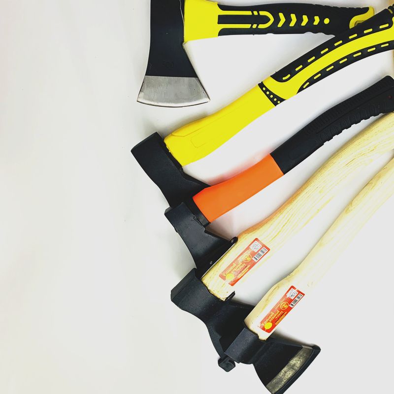 出口定制碳钢俄式木柄斧子多功能野营户外劈柴开山斧头详情图2