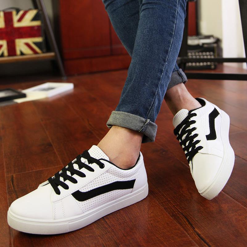 2020 Summer Breathable Korean Version Of The Trend New Leather Casual Inner Height Shoes Az17233