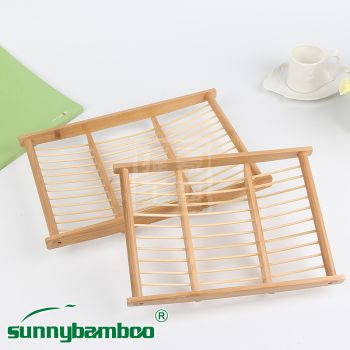 New creative bamboo crafts hanging meat rack Bamboo decoration bamboo rack full figure