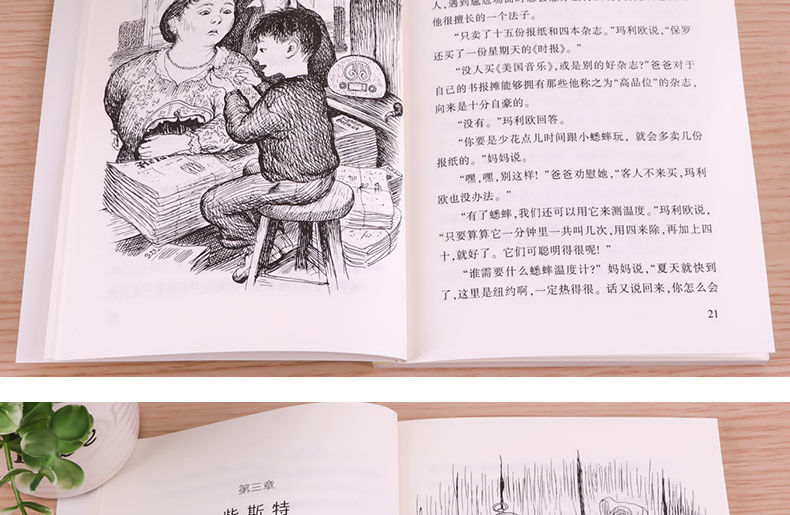 时代广场的蟋蟀小学生课外阅读书籍三四年级必读经典书目儿童读物