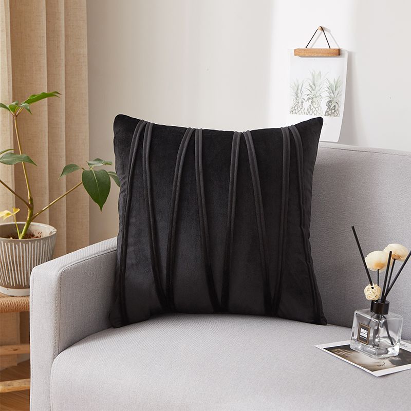 北欧现代纯色抱枕靠垫沙发办公室大靠背长腰枕床头抱枕套详情图14