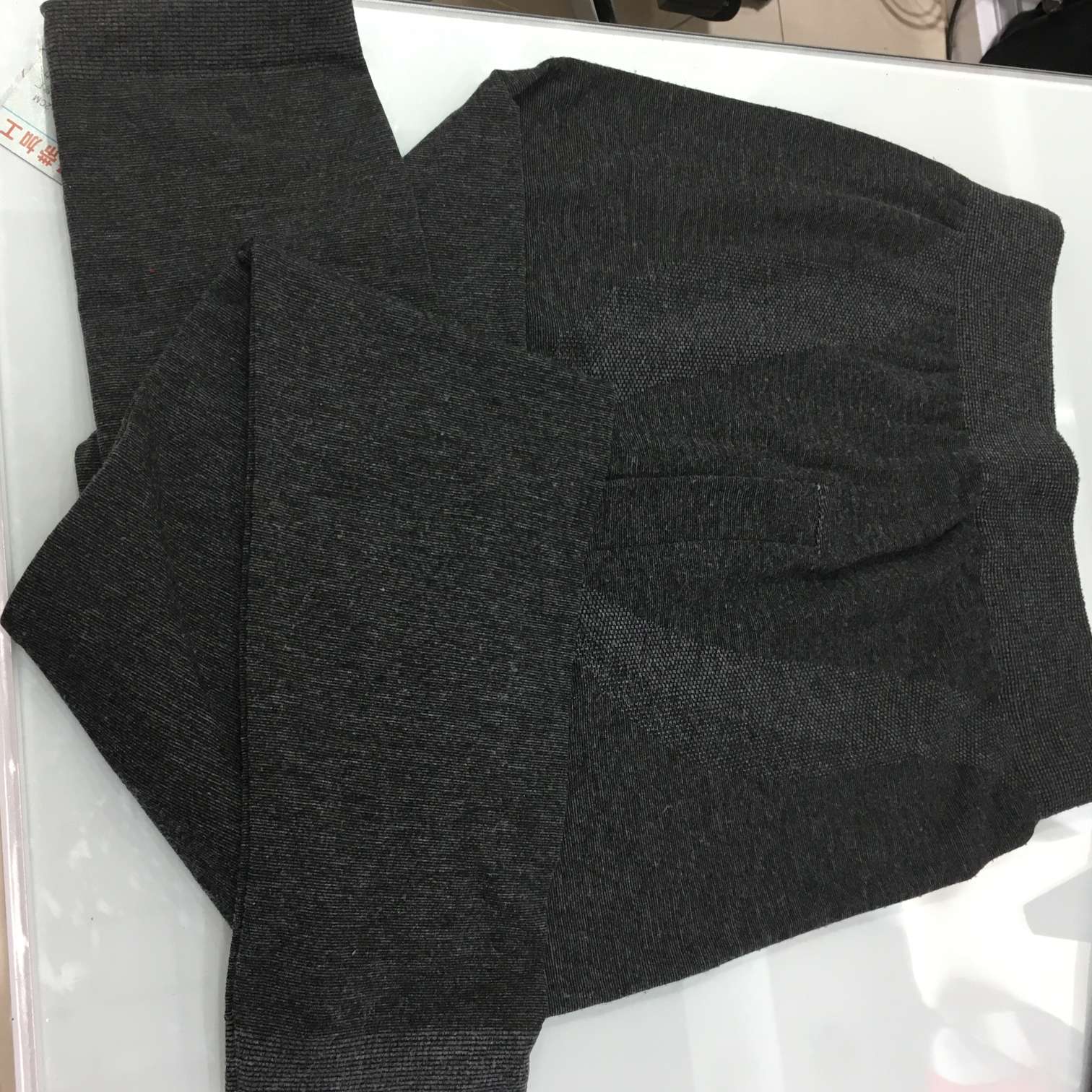 Men's Thermal Pants Long Johns Dark Grey details Picture