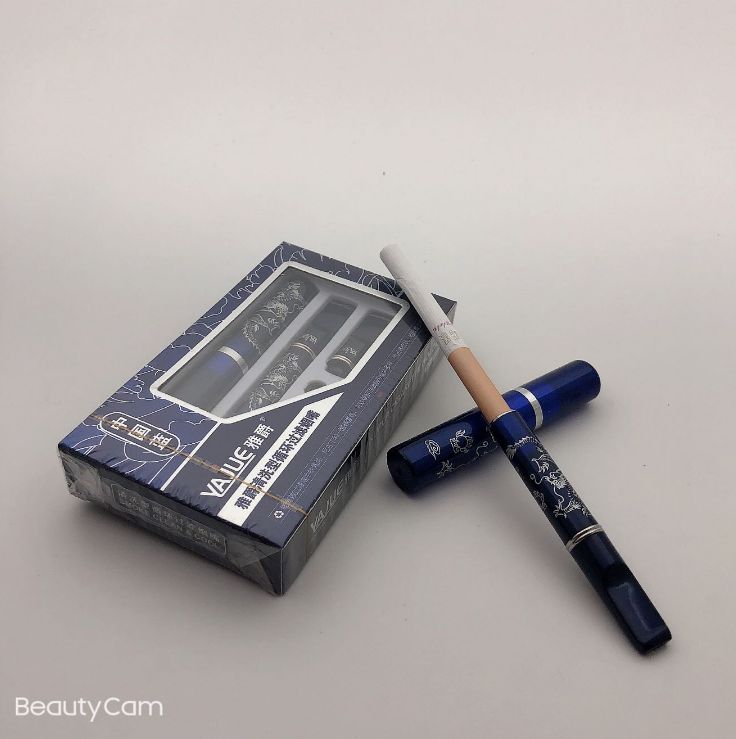 雅爵YJ-205 烟嘴过滤器循环型可清洗双重 过滤烟嘴男士中国蓝详情图1