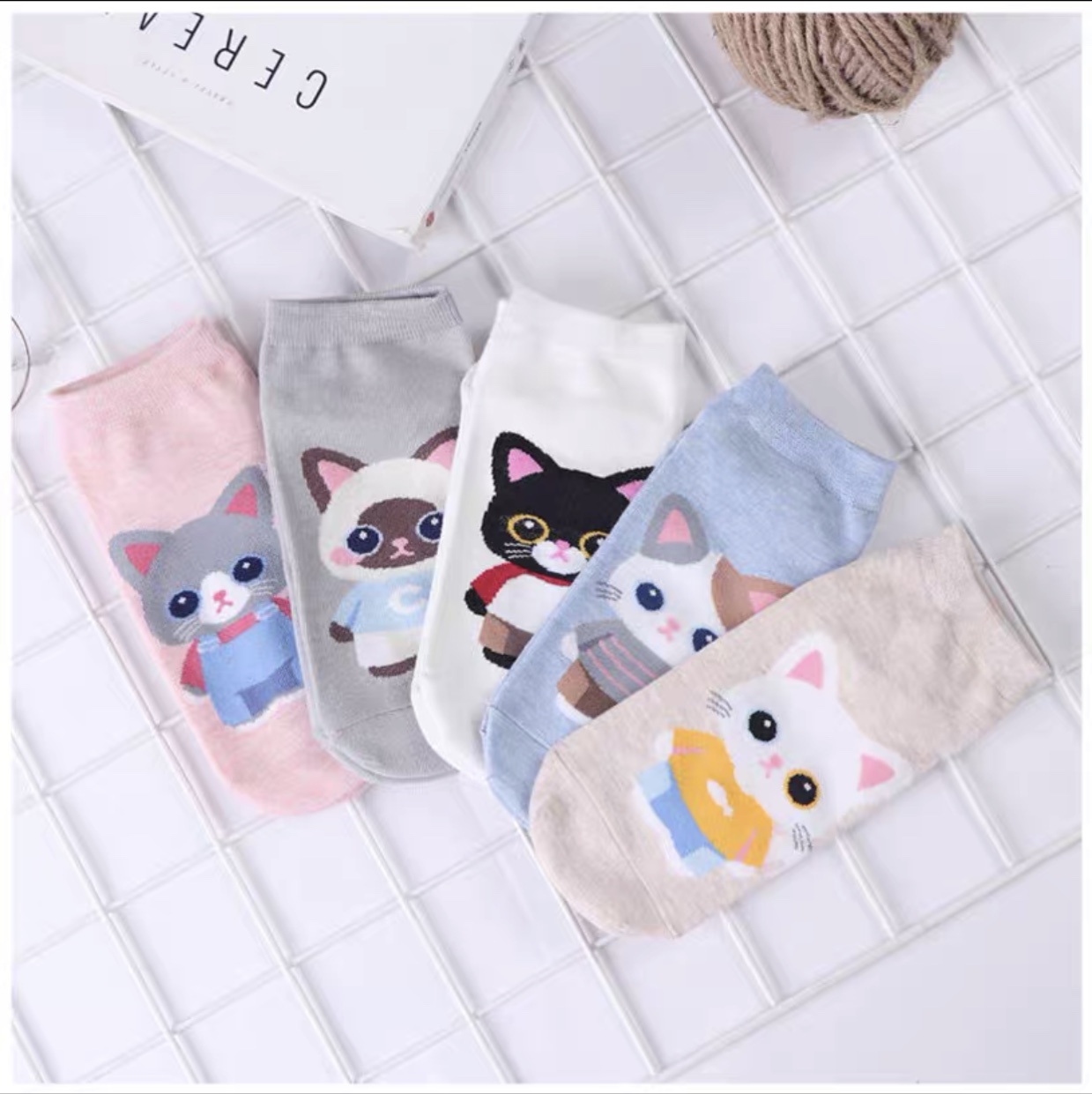 Cartoon Lady socks 2 thumbnail
