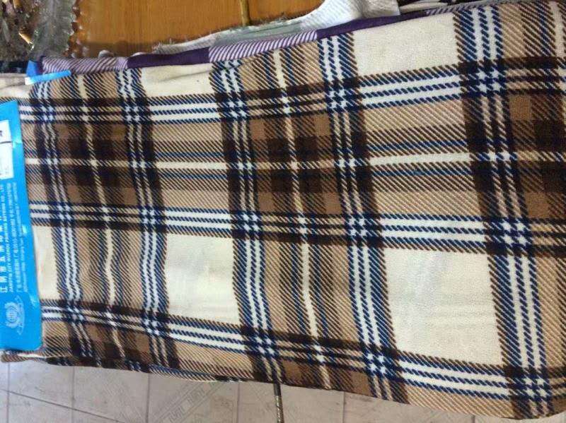 Double-Sided Fleece Check Blanket Blanket Cover details Picture