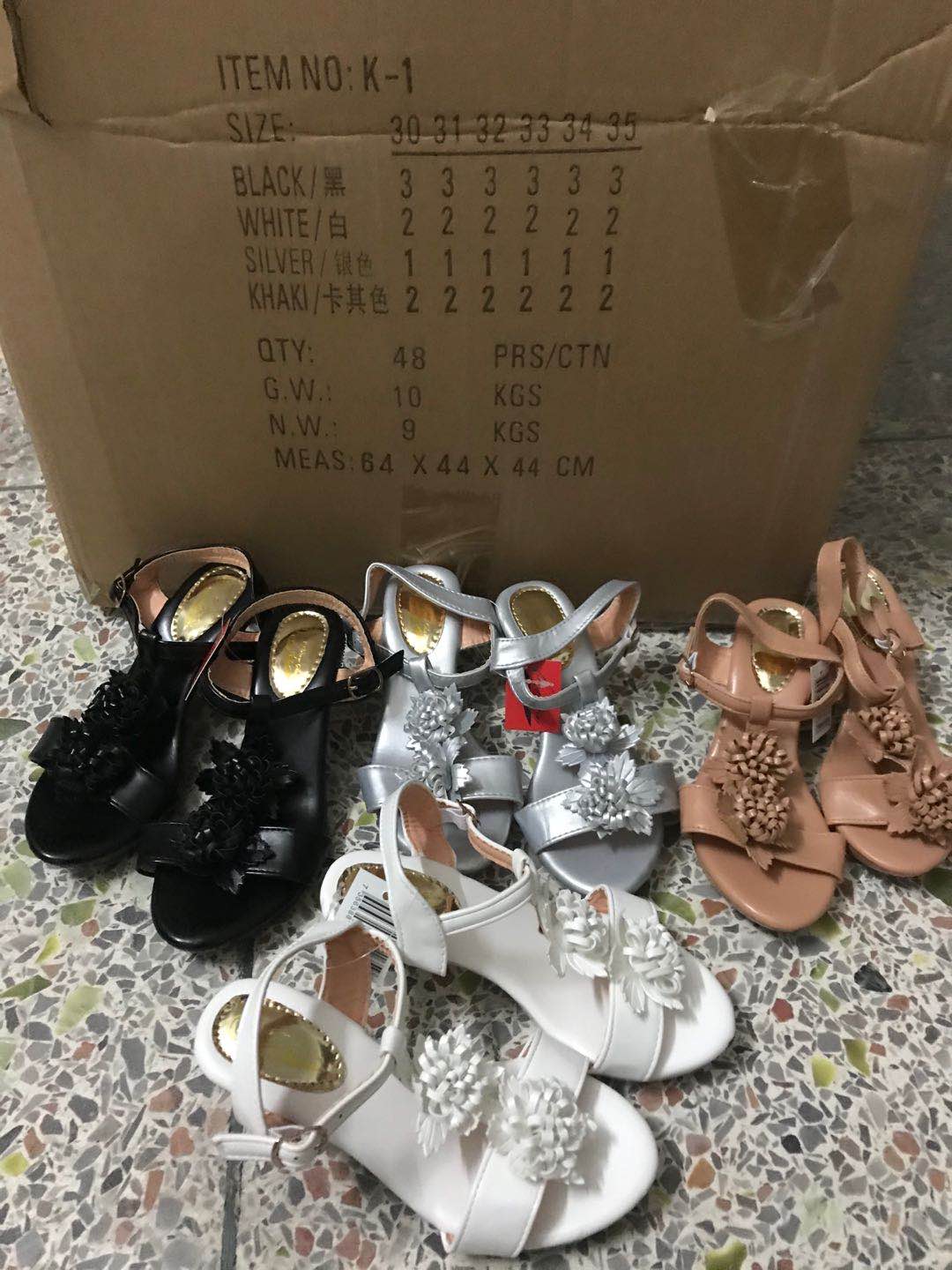 Children's shoes sandals contact price change 1000 MOQ 44258-537