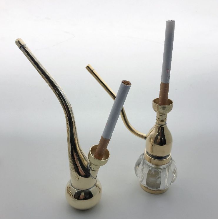 水烟壶全套水烟筒水烟斗纯铜加厚白铜复古老式水烟袋烟丝多重过滤详情图2