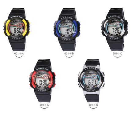 601-1 Jump Type Waterproof Electronic Watch For Students