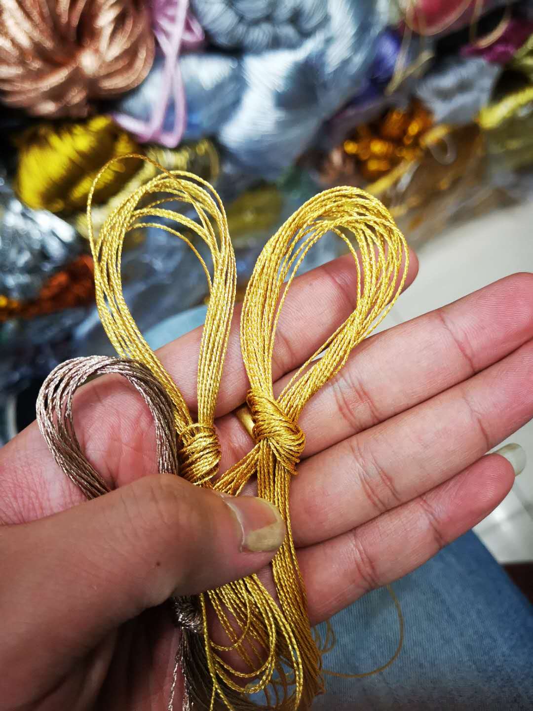 金银线金色小捆